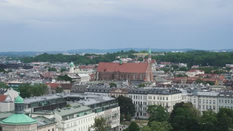 Krakau,-Polen---11.-Juli-2022:-Die-Burganlage-Wawel