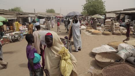 Mercado-De-Alimentos-En-El-Estado-De-Katsina,-Nigeria