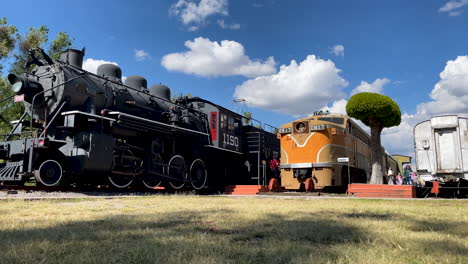 shot-of-different-trains-at-floor-level