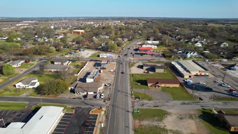 Aerial-footage-of-Van-Alstyne-Texas