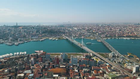 The-Second-Bosphorus-Bridge-or-Fatih-Sultan-Mehmet-Bridge,-Istanbul