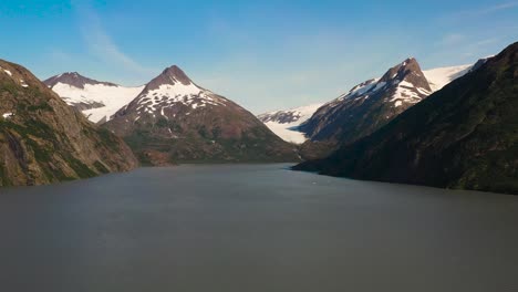 Una-Vista-Estática-De-La-Belleza-De-América-Del-Norte,-Alaska