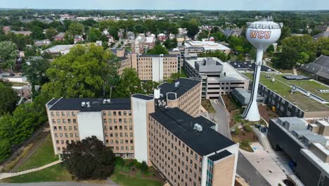 Aerial-shot-of-West-Chester-University