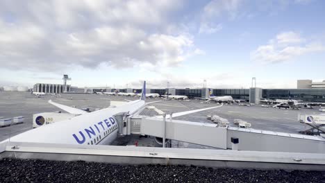 United-Jet-Am-Frankfurter-Flughafen