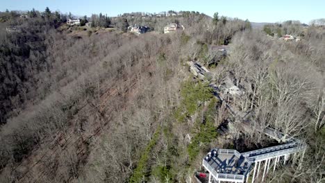 Luftabzug-über-Dem-Blowing-Rock-In-Der-Nähe-Von-Blowing-Rock,-North-Carolina,-North-Carolina