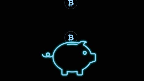 Bitcoin-Sparschwein.-Abbildung:-Kryptowährungsinvestition