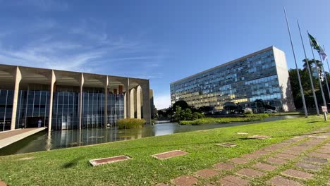 El-Ministerio-De-Relaciones-Exteriores-Y-El-Ministerio-De-Salud-Durante-La-Pandemia-De-Covid-En-Brasilia,-Brasil