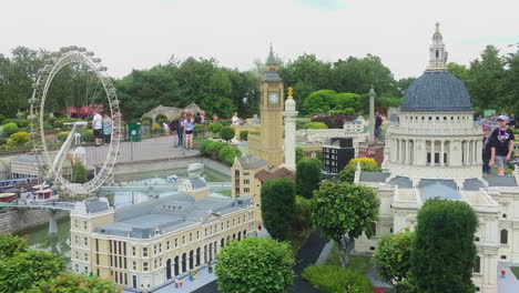 Miniaturen-Der-Wahrzeichen-Der-Stadt-London-Im-Miniland