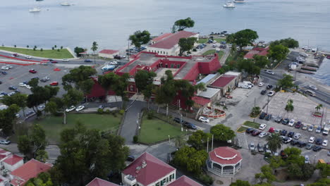 Aéreo---Fuerte-Cristiano-En-Charlotte-Amalie,-St