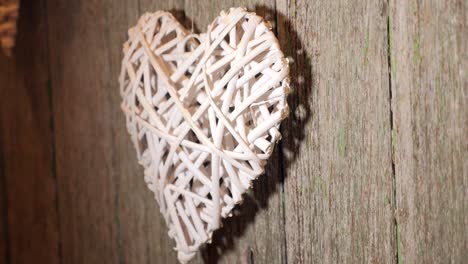 Woven-Love-Heart-Decor-Design-Hanging-On-Wooden-Wall