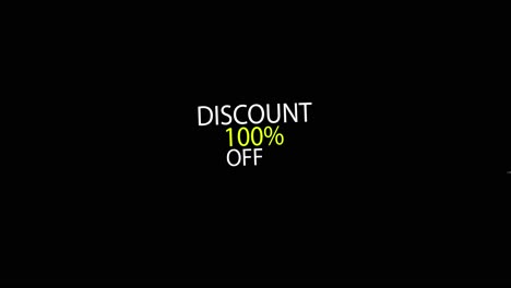 black-screen-discount-text-animation