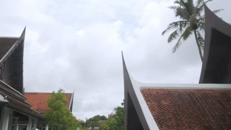 View-of-thai-style-architecture-building-inside-JW-Marriott-Khaolak-Resort-and-Spa-in-summer-holiday-time