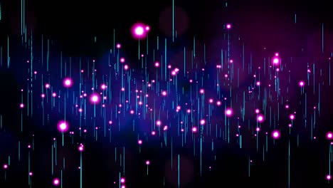 GLOW-PARTICLE-WITH-LINES-ROMANTIC-PARTICLE-FLY-ANIMATED-MOTION-BACKDROP