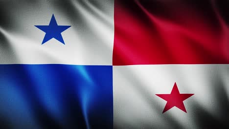 Flag-of-Panama-Waving-Background