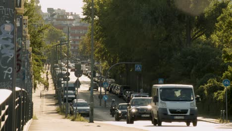 Time-Lapse-of-Urban-and-Busy-Streets-in-Berlin-during-Sunny-Summer-Day