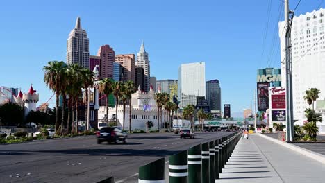 The-Las-Vegas-Strip-near-New-York-New-York-Hotel-and-Casino