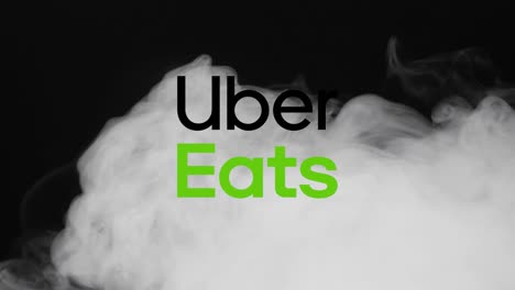 Editorial-Ilustrativa-Del-ícono-De-Uber-Eats-Que-Aparece-Cuando-El-Humo-Blanco-Sobrevuela