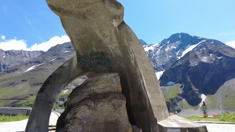 Monument-of-the-power-plant-Kaprun-near-Mooserboden-reservoir