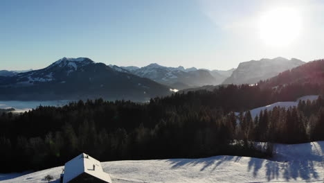 amazing-winter-landscape-in-Bregenzerwald,-Vorararlberg,-Austria