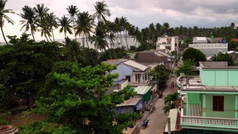 Vista-Estática-De-Un-Barrio-De-La-Ciudad-Vietnamita