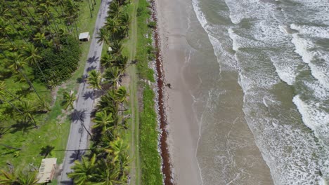 Imágenes-De-Drones-De-La-Playa-De-Manzanilla-En-La-Costa-Este-De-Trinidad