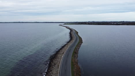 country-road-by-the-water-in-Denmark