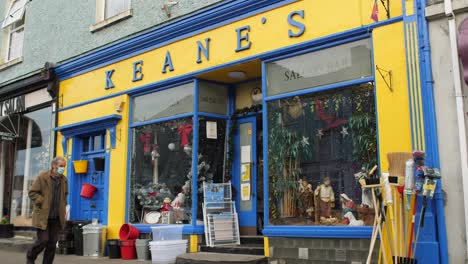 Editorial-of-Keane's-shop-in-Gort,-Ireland