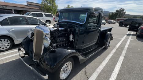 Antique-car-souped-up-and-converted-into-a-roadster-pickup-buggy