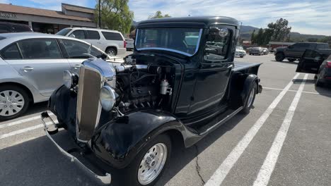 Coche-Antiguo-Mejorado-Y-Convertido-En-Un-Buggy-De-Camioneta-Roadster