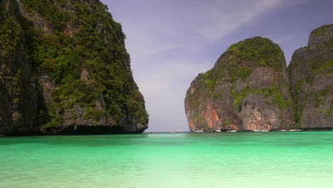 Maya-Bay-turquoise-water-in-Phuket-Thailand-Phi-Phi-island