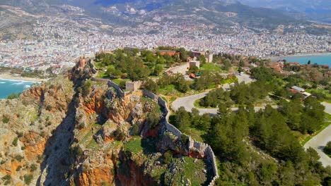 Luftdrohnenaufnahmen-Von-Alanya-–-Türkei