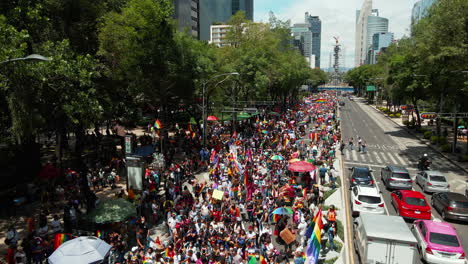 Mexico-City,---June-25,-2022:-Mexico-City's-gay-pride-parade-celebrates-the-diversity-of-its-community