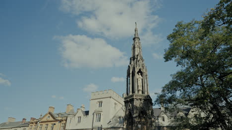 Monumento-A-Los-Mártires-En-Oxford-En-Un-Día-Soleado
