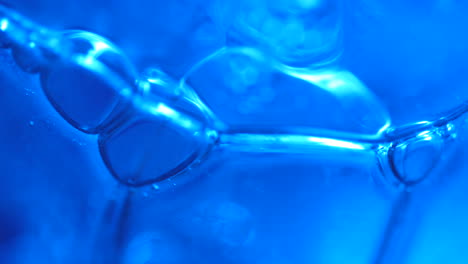 Blue-Bubbles-in-Abstract-Macro-Background-Slow-Motion