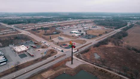 From-Loves-truck-stop-to-TA-truck-stop-parking-lot