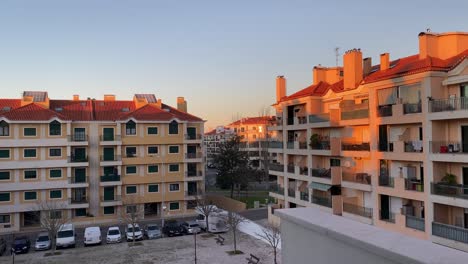 Sonnenaufgang-In-Lissabon,-Portugal