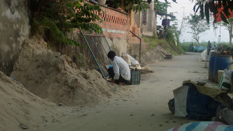 Cerámica-Tradicional-En-El-Pueblo-De-Thanh-Ha,-Vietnam