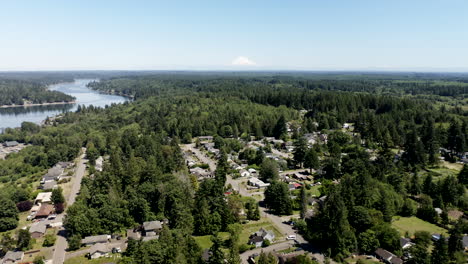 View-of-Shelton,-Washington-in-Mason-County
