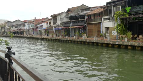 Schwenk-Mittags-Melaka-Malakka-Fluss-Malaysia-Tourismus