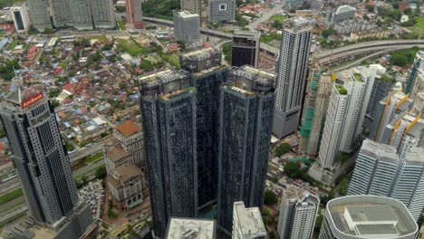 Vista-Del-Ascott-Star-Hotel-Desde-Las-Torres-Gemelas-Petronas-Kuala-Lumpur-Malasia-Twins
