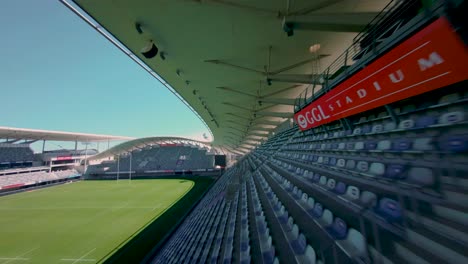 Estadio-De-Fútbol-Vacío-Fpv-Antena-En-Montpellier,-Francia