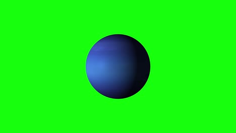 4k-Planet-Neptunus-Grüner-Bildschirm