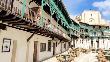 Hauptplatz-Der-Madrider-Stadt-Chinchón