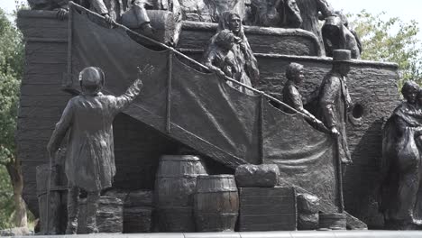 Wunderschöne-Statue-Im-Independence-Seaport-Museum---Philadelphia,-Pennsylvania