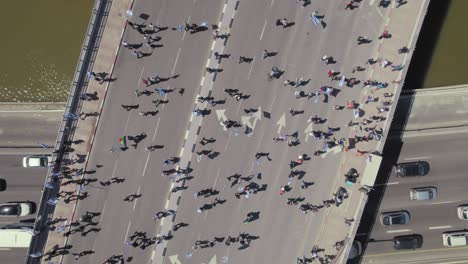 Israelis-Blockieren-Als-Demonstration-Gegen-Die-Regierung-Eine-Zentrale-Brücke-In-Tel-Aviv