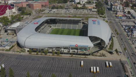 Wonderful-Aerial-Pan-Left-BMO-Stadium-During-the-Day