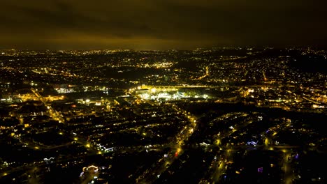 This-stunning-night-time-city-hyperlapse-was-filmed-in-manchester-england,-the-main-focus-is-a-recycling-plant-located-in-Stalybridge