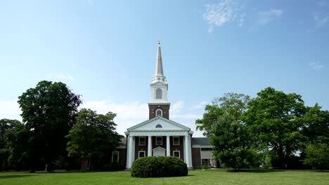 Time-Lapse-of-First-Presbyterian-Church---Philadelphia,-PA