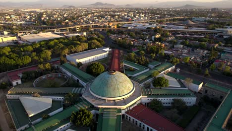 drone-shot-of-core-of-historical-prison-at-mexico-city