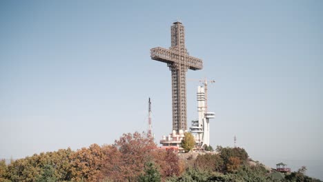The-Millenium-Cross-on-top-of-Vodno-mountain